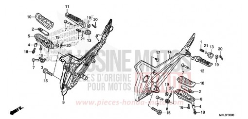 MARCHE NC750XDL de 2020